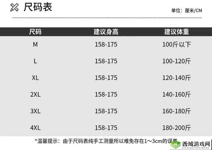 日本 ll 码相当于 xl 码：服装尺码的国际差异